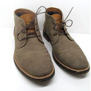 Rye By Hawker Rye Mens Olive Suede Chukka Boots Size US 10.5